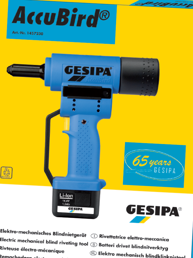 Gesipa Jubiläumsaktion AkkuBird